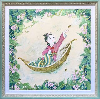 美人画,童女画,おひめさま絵,絵画,通販/喜翔おひめさまＳＨＯＰ