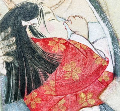 画像1: 連作平安不良少女「溺愛」S20サイズ額入り